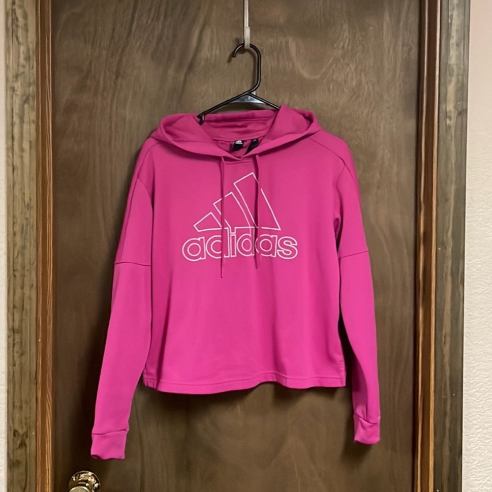 Adidas Pullover Hoodie Sweatshirt Medium